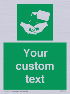 Custom Safe Condition Hand sanitiser