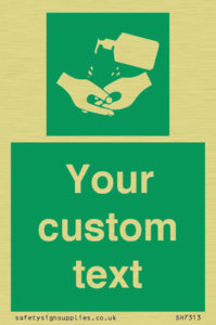 Custom Safe Condition Hand sanitiser
