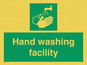 Hand washing facility 