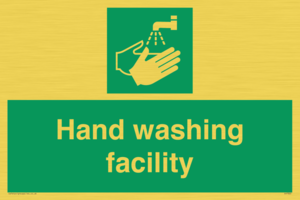 Hand washing facility 
