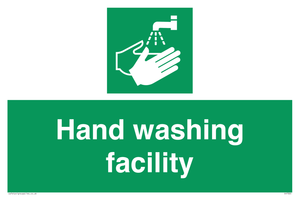 Hand washing facility 