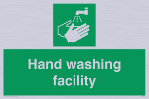 Hand washing facility 