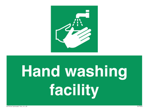 Hand washing facility 