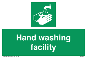 Hand washing facility 