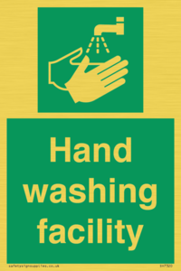 Hand washing facility 