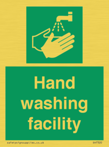 Hand washing facility 