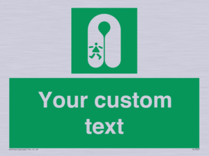 Custom sign safe condition Child's lifejacket