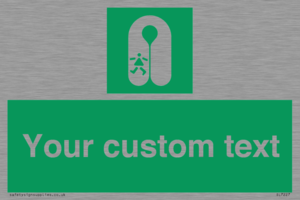 Custom sign safe condition Child's lifejacket