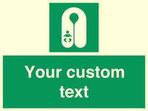 Custom sign safe condition Infant's lifejacket