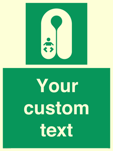 Custom sign safe condition Infant's lifejacket