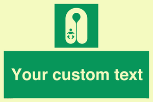 Custom sign safe condition Infant's lifejacket