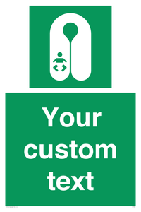 Custom sign safe condition Infant's lifejacket