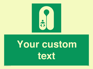 Custom sign safe condition Infant's lifejacket