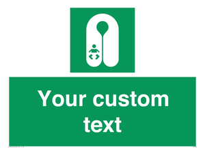Custom sign safe condition Infant's lifejacket
