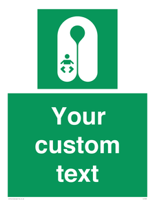 Custom sign safe condition Infant's lifejacket