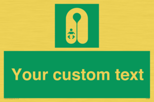 Custom sign safe condition Infant's lifejacket