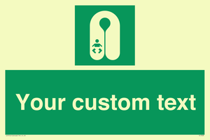 Custom sign safe condition Infant's lifejacket