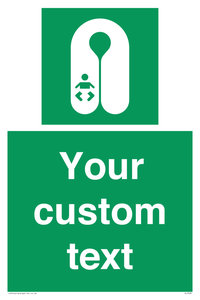 Custom sign safe condition Infant's lifejacket
