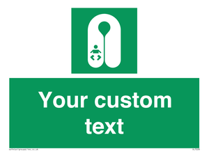 Custom sign safe condition Infant's lifejacket