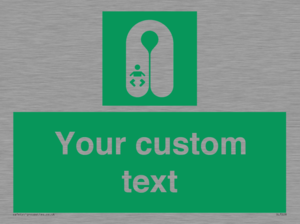 Custom sign safe condition Infant's lifejacket