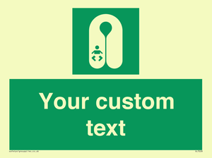 Custom sign safe condition Infant's lifejacket