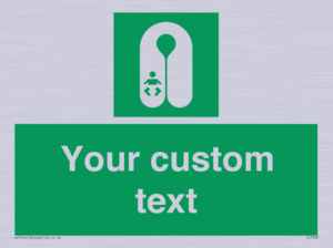 Custom sign safe condition Infant's lifejacket