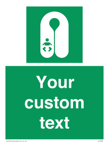 Custom sign safe condition Infant's lifejacket