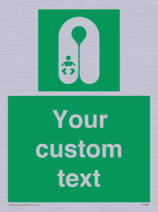 Custom sign safe condition Infant's lifejacket
