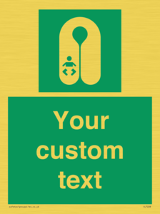 Custom sign safe condition Infant's lifejacket