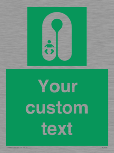 Custom sign safe condition Infant's lifejacket