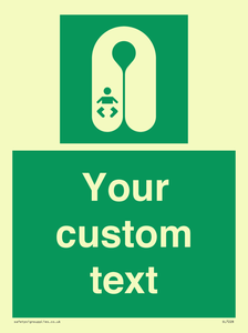 Custom sign safe condition Infant's lifejacket