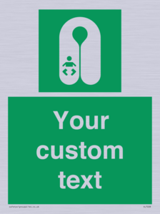 Custom sign safe condition Infant's lifejacket