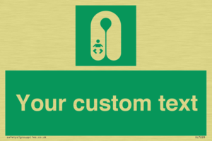 Custom sign safe condition Infant's lifejacket