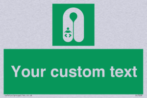 Custom sign safe condition Infant's lifejacket