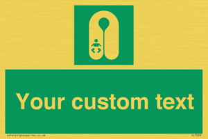 Custom sign safe condition Infant's lifejacket