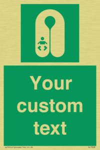 Custom sign safe condition Infant's lifejacket