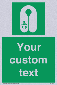 Custom sign safe condition Infant's lifejacket