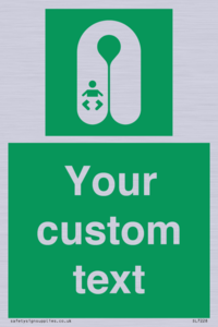 Custom sign safe condition Infant's lifejacket