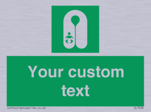 Custom sign safe condition Infant's lifejacket