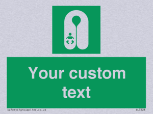 Custom sign safe condition Infant's lifejacket