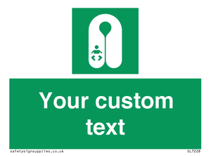 Custom sign safe condition Infant's lifejacket