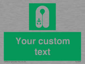 Custom sign safe condition Infant's lifejacket