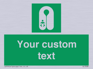 Custom sign safe condition Infant's lifejacket