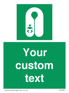 Custom sign safe condition Infant's lifejacket