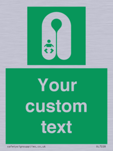 Custom sign safe condition Infant's lifejacket