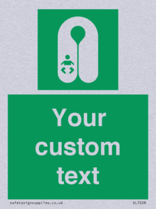 Custom sign safe condition Infant's lifejacket