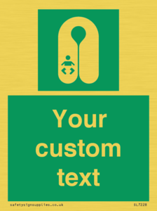 Custom sign safe condition Infant's lifejacket