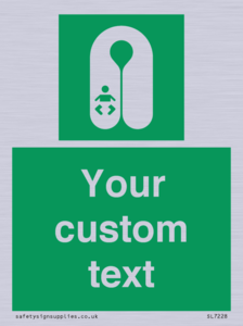 Custom sign safe condition Infant's lifejacket