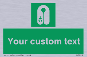 Custom sign safe condition Infant's lifejacket