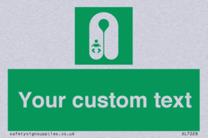 Custom sign safe condition Infant's lifejacket